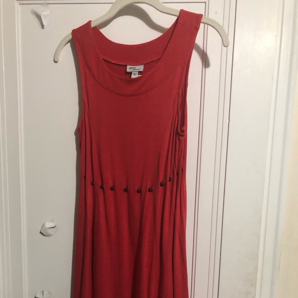 MIMI MATERNITY DRESS MEDIUM  RUST - Picture 1 of 9